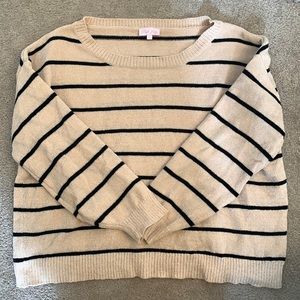 Pink Lily slouchy sweater a